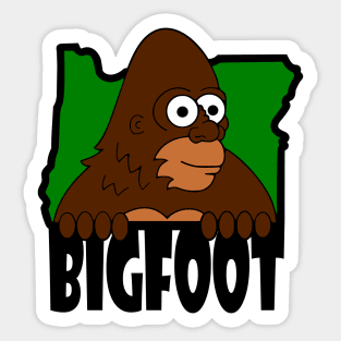 Oregon Bigfoot Sticker